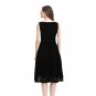 Size XXXXL Black Lace Women Elegant Dress