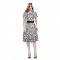 Size XL White Women Long Lace Swing Dress