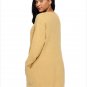 Size S New large-size sweater long-sleeved cardigan pocket women's sweaters