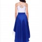 Size XXL Blue Unique fashion hit Maxi high waist irregular skirt mini skirt