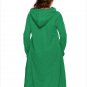 Size XXL Women's gray hooded long-sleeved irregular loose women's sweater