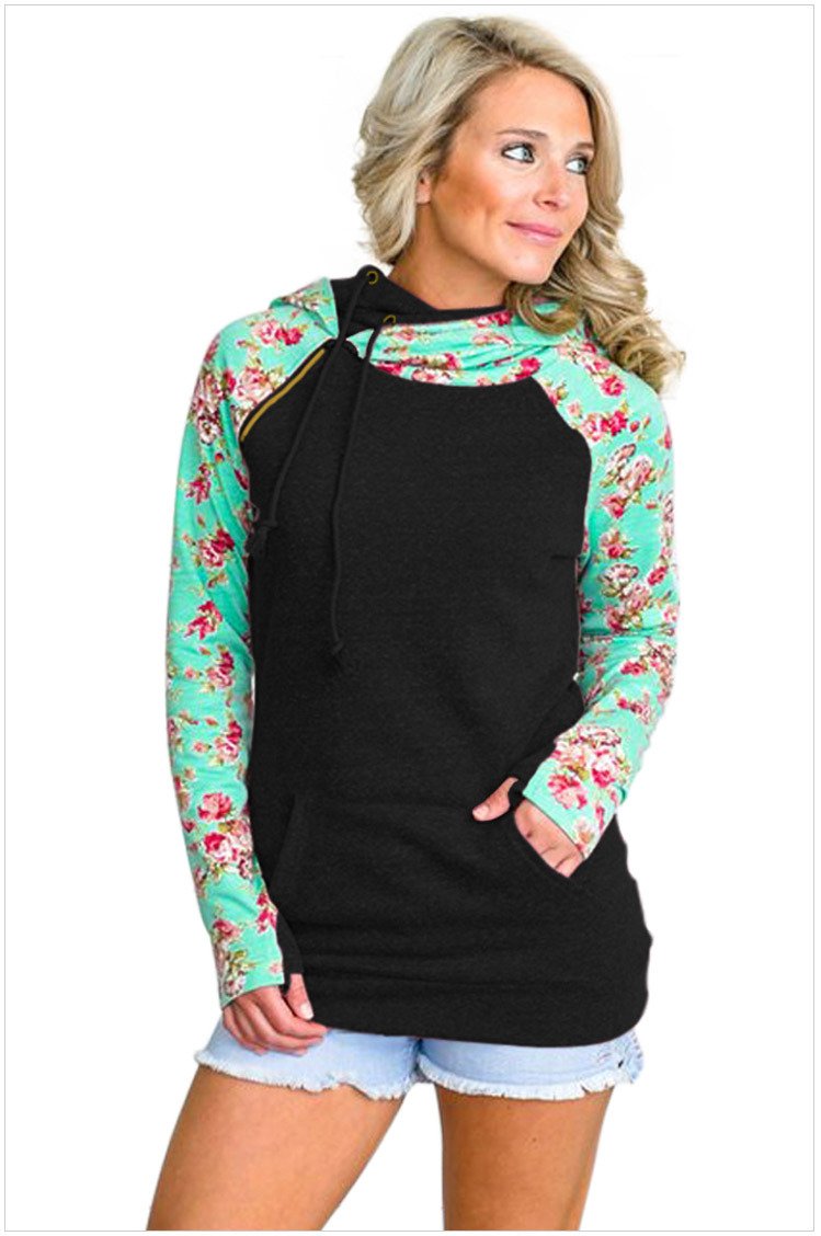Size M Black long-sleeved women's sweater