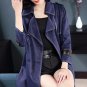 Size XL Blue Women Brand Design Coat