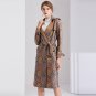 Size M Khaki Women Open Winter Coat