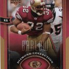 Kevan Barlow 2004 Upper Deck Diamond All-Star Lineup #89 San Francisco 49ers Football Card