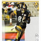 Plaxico Burress 2004 Topps #221 Pittsburgh Steelers Football Card