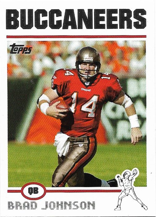Brad Johnson 2004 Topps 145 Tampa Bay Buccaneers Football Card