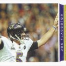 Joe Flacco 2013 Score #14 Baltimore Ravens Football Card