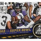 Jacoby Jones 2013 Score #256 Baltimore Ravens Football Card