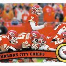 Kansas City Chiefs 2011 Topps #317 Football Team Card