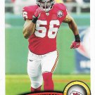 Derrick Johnson 2011 Topps #47 Kansas City Chiefs Football Card