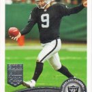 Shane Lechler 2011 Topps #264 Oakland Raiders Football Card