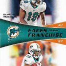 Brandon Marshall, Davone Bess 2011 Topps Faces of the Franchise #FF-MB Miami Dolphins Football Card