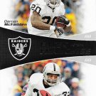 Darren McFadden, Marcus Allen 2011 Topps Faces of the Franchise #FF-MA Oakland Raiders Football Card