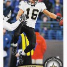 Lance Moore 2011 Topps #324 New Orleans Saints Football Card