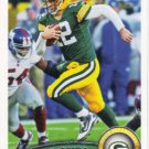 Aaron Rodgers 2011 Topps #1 Green Bay Packers Football Card