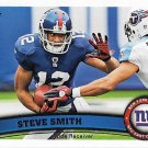 Steve Smith 2011 Topps #81 New York Giants Football Card