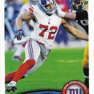 Osi Umenyiora 2011 Topps #176 New York Giants Football Card
