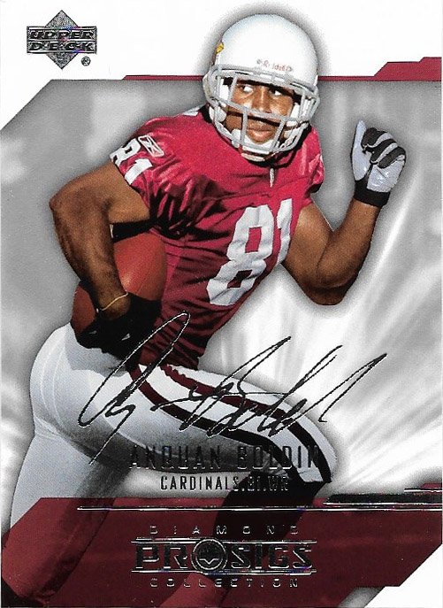 Anquan Boldin 2004 Upper Deck Pro Sigs #2 Arizona Cardinals Football Card