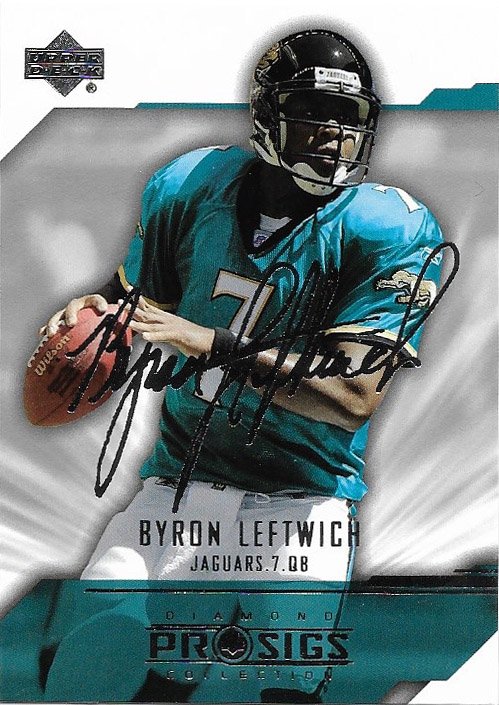 Byron Leftwich 2004 Upper Deck Pro Sigs #40 Jacksonville Jaguars Football Card