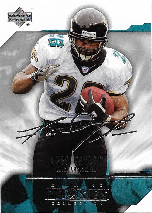 Fred Taylor 2004 Upper Deck Pro Sigs #41 Jacksonville Jaguars Football Card