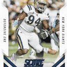 Owamagbe Odighizuwa 2015 Score Rookie #346 New York Giants Football Card