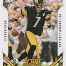 Ben Roethlisberger 2015 Score #12 Pittsburgh Steelers Football Card