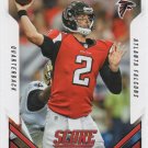 Matt Ryan 2015 Score #229 Atlanta Falcons Football Card