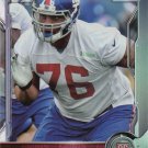 Ereck Flowers 2015 Topps Rookie #396 New York Giants Football Card