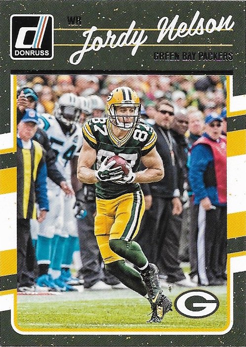 Jordy Nelson 2016 Donruss #108 Green Bay Packers Football Card