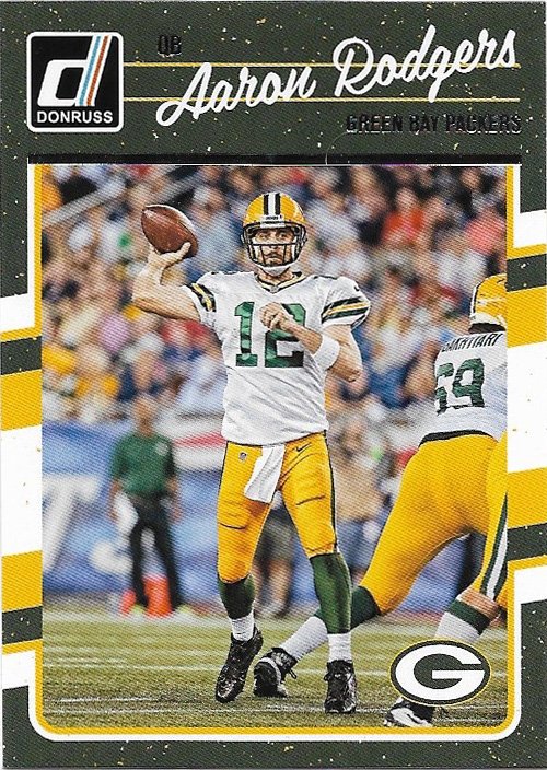 Aaron Rodgers 2016 Donruss #104 Green Bay Packers Football Card