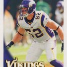 Chad Greenway 2010 Topps #49 Minnesota Vikings Football Card Chad Greenway 2010 Topps #49 Minnesota Vikings Football Card