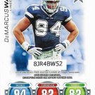DeMarcus Ware 2010 Topps Attax #DW Dallas Cowboys Football Card