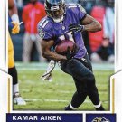 Kamar Aiken 2017 Score #275 Baltimore Ravens Football Card