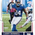 Larry Donnell 2017 Score #278 New York Giants Football Card