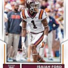 Isaiah Ford 2017 Score Rookie #386 Virginia Tech Hokies Football Card