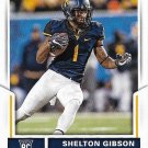 Shelton Gibson 2017 Score Rookie #342 West Virginia Mountaineers Football Card