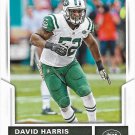 David Harris 2017 Score #78 New York Jets Football Card