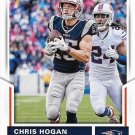 Chris Hogan 2017 Score #211 New England Patriots Football Card