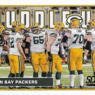 Green Bay Packers 2017 Score Huddle Up #10 Football Team Card