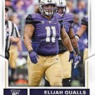 Elijah Qualls 2017 Score Rookie #419 Washington Huskies Football Card