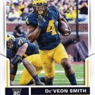 De'Veon Smith 2017 Score Rookie #365 Michigan Wolverines Football Card