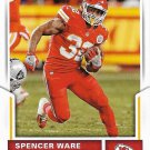 Spencer Ware 2017 Score #122 Kansas City Chiefs Football Card