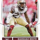 Marquez White 2017 Score Rookie #345 Florida State Seminoles Football Card