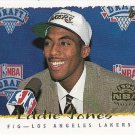Eddie Jones 1994-95 Topps Rookie #167 Los Angeles Lakers Basketball Card Eddie Jones 1994-95 Topps Rookie #167 Los Angeles Lakers Basketball Card