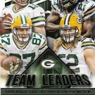 Green Bay Packers 2015 Score Team Leader #13 Football Card