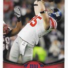 Jake Ballard 2012 Topps #116 New York Giants Football Card