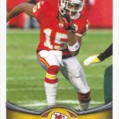 Steve Breaston 2012 Topps #232 Kansas City Chiefs Football Card