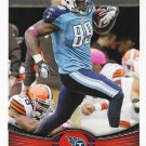 Jared Cook 2012 Topps #122 Tennessee Titans Football Card