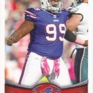 Marcell Dareus 2012 Topps #408 Buffalo Bills Football Card